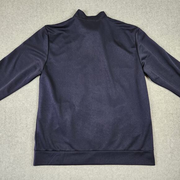 H2H Jacket Mens XL Active Slim Fit Track Lightweight Zip-up Long Sleeve Navy - Picture 7 of 13